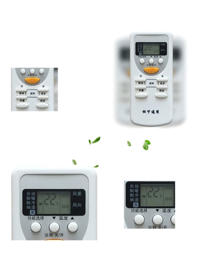 Air Conditioner Remote Control White - Image 5