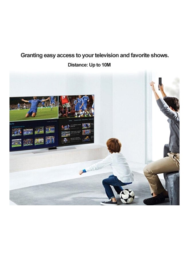 Wireless TV Remote Control Black - Image 3