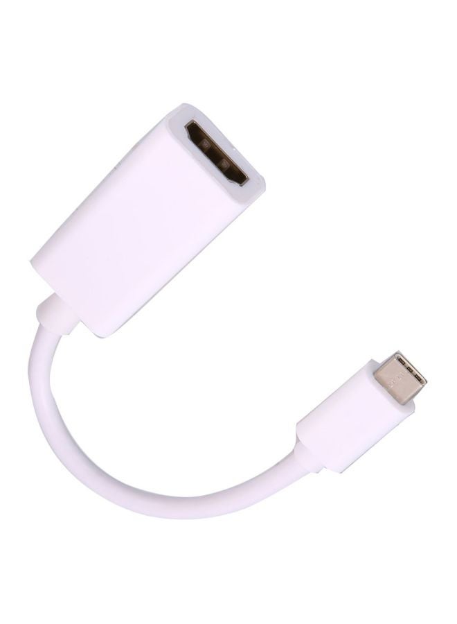 Generic - Type C To HDMI Cable Adapter White - Image 1