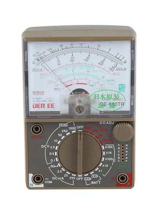 Analog Current Tester Brown 47x30x30centimeter  - Image 2
