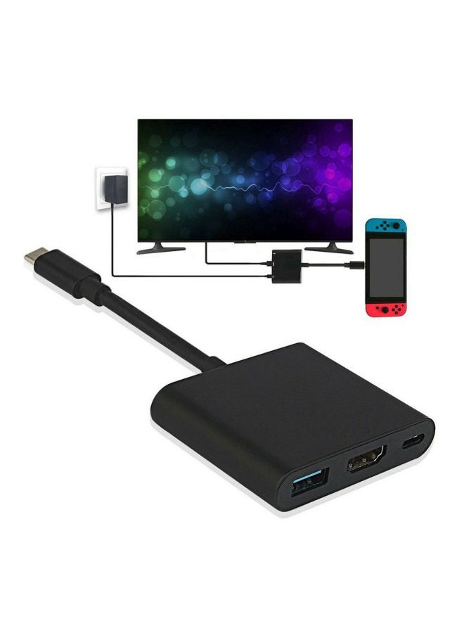 Generic - USB Type-C To HDMI Adapter Black - Image 1