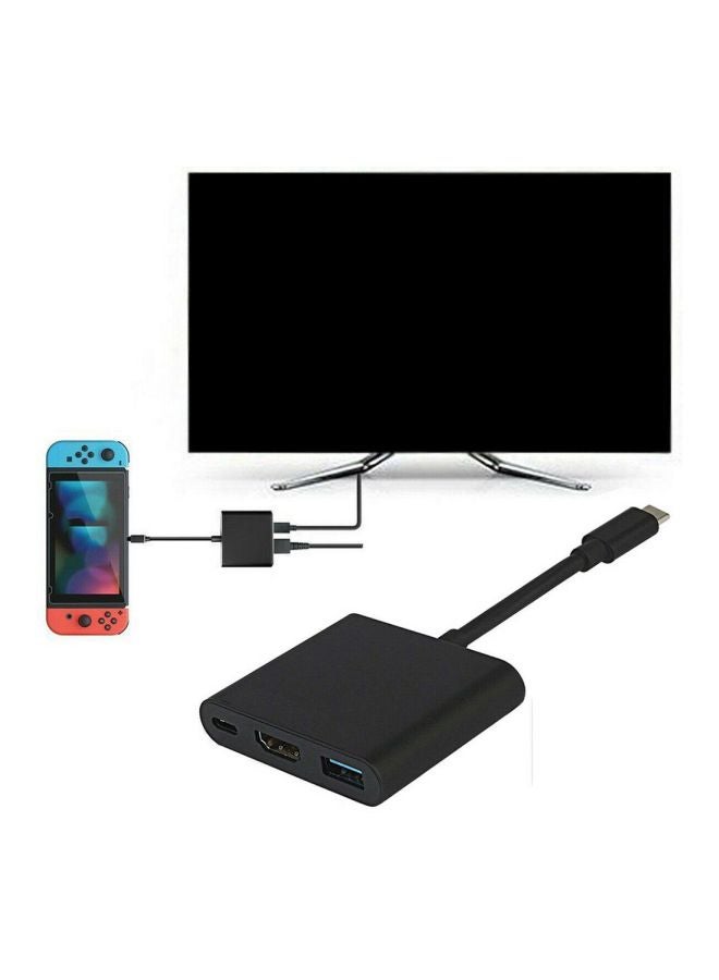Generic - USB Type-C To HDMI Adapter Black - Image 1