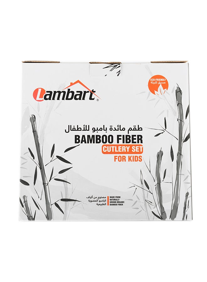 Lambart 5-Piece Bamboo Fiber Cutlery Set - Image 2