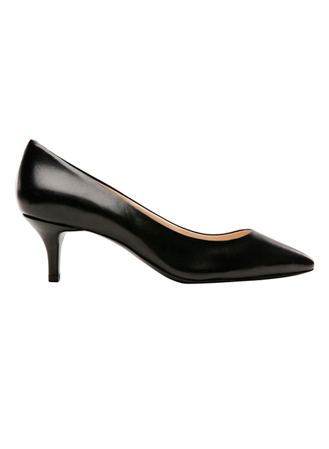 NINE WEST - Xeena Mid Heel Black - Image 1