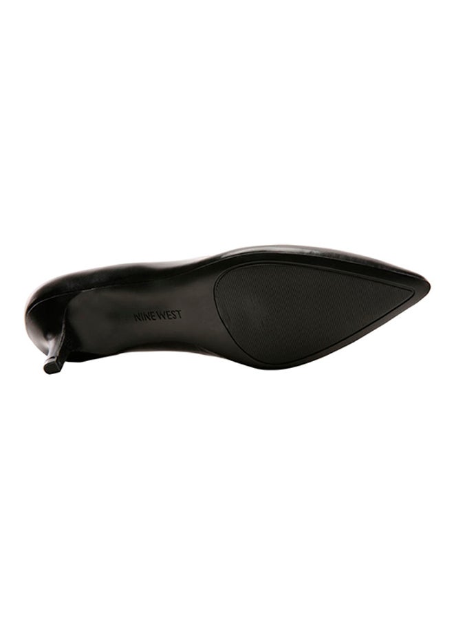 NINE WEST - Xeena Mid Heel Black - Image 1