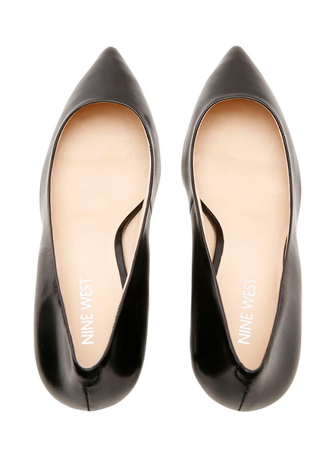NINE WEST - Xeena Mid Heel Black - Image 1