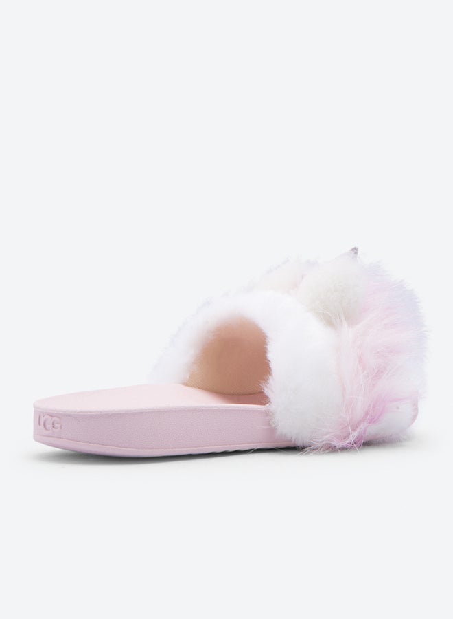 UGG - Rainbow Unicorn Fur Details Slides Multicolour - Image 1
