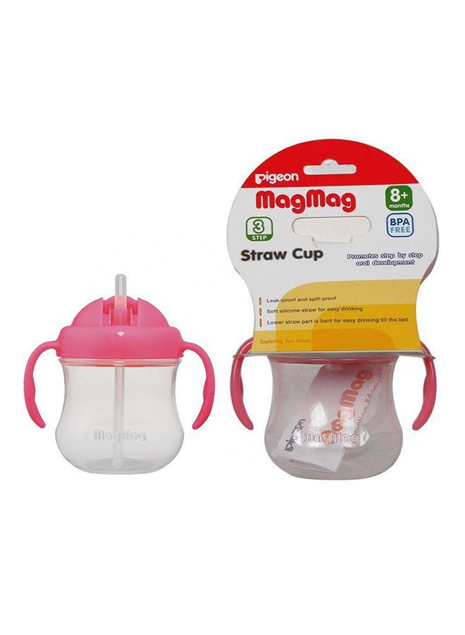 بيجون كوب ماج ماج ستيب 3 المصنوع من القش - خالٍ من مادة BPA ويعزز التطور الفموي خطوة بخطوة، للأطفال من سن 8 أشهر فما فوق، 200 مل - Image 2