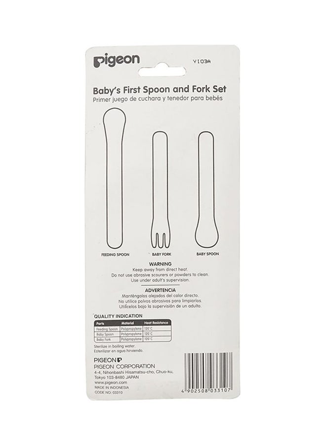 3-Piece First Spoon And Fork, 6+ M - White - v1567595514/N11583516A_15