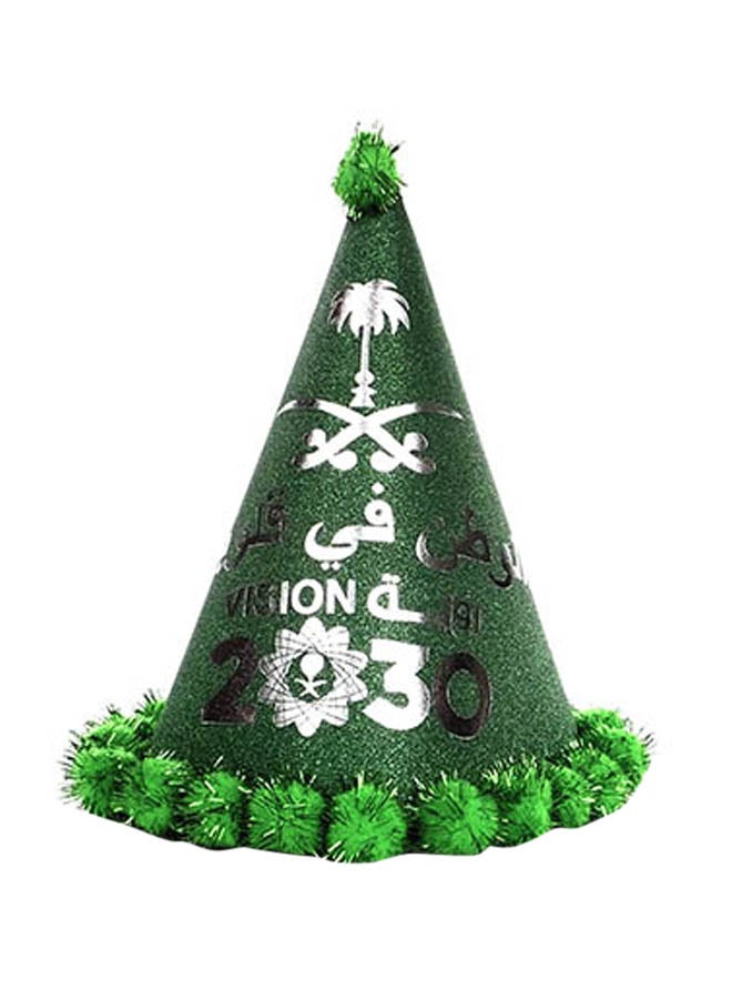 ماركة غير محددة قبعة للحفلات لليوم الوطني السعودي طراز E3919 20سم  - Image 1