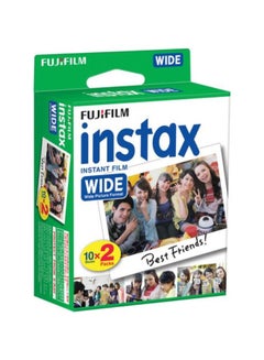FUJIFILM Pack Of 2 Instax Wide Instant Film Multicolour  - Image 2