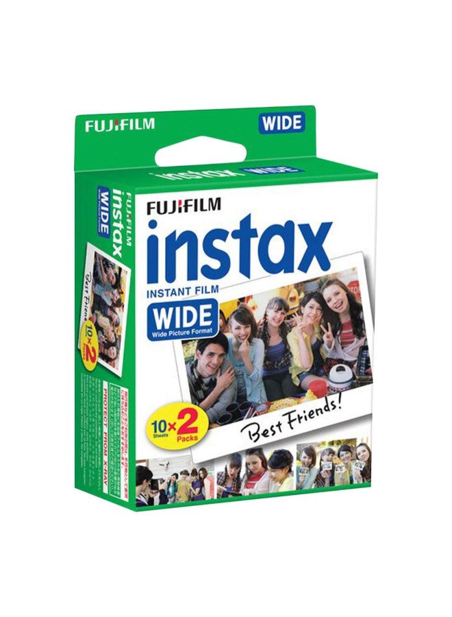 FUJIFILM Pack Of 80 Instax Wide Instant Film Multicolour  - Image 2