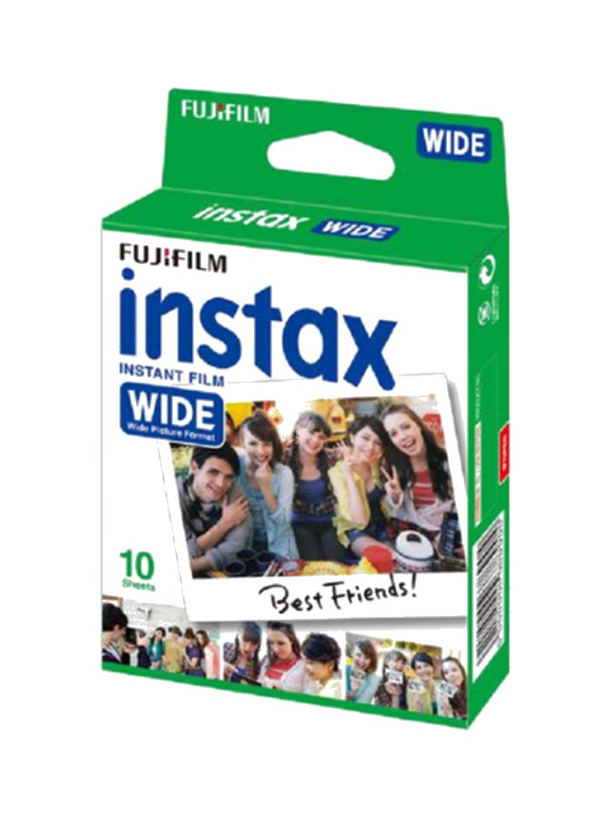FUJIFILM Instax Wide Picture Format Instant Film Multicolour 