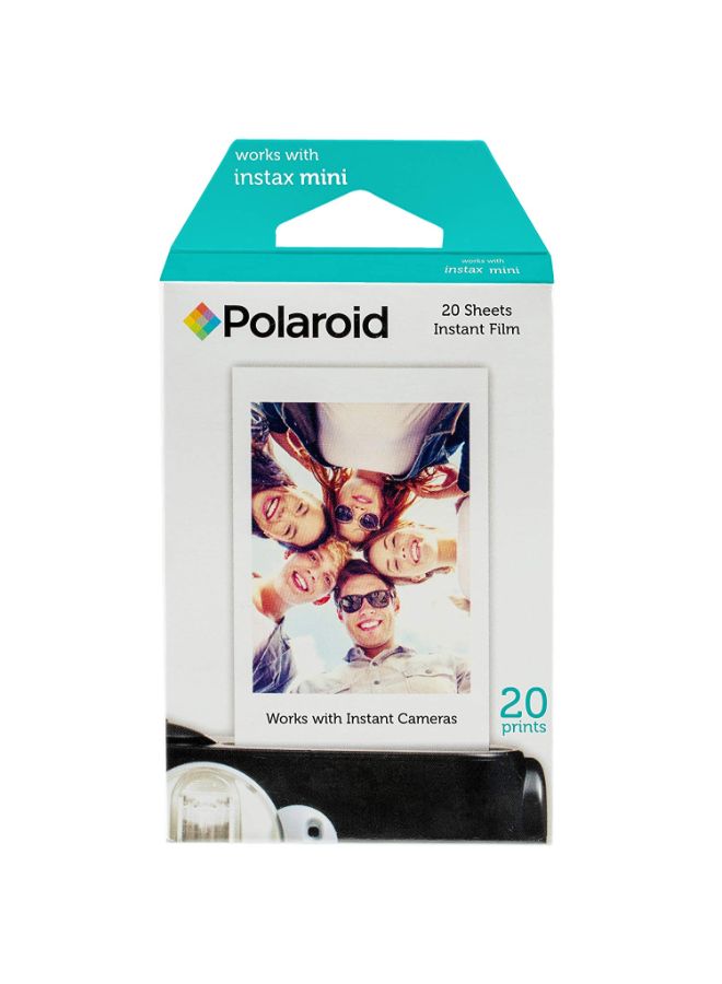 Pack Of 3 Instant Film And Picture Frame With Accessories Multicolour
