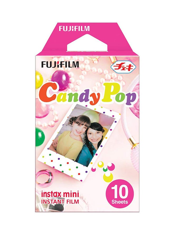 FUJIFILM - Pack Of 3 Instax Mini Candy Pop Film Multicolour - Image 1