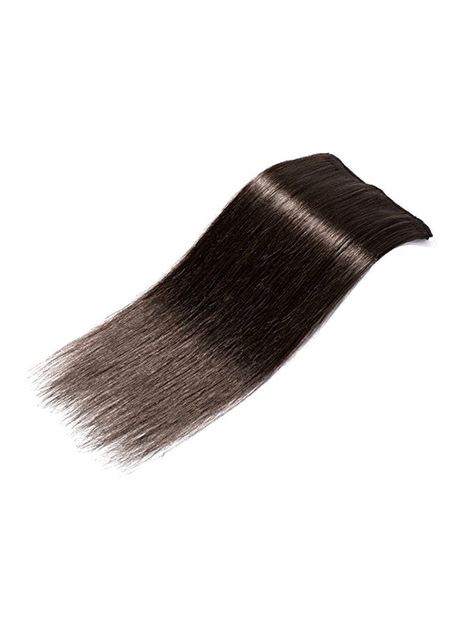 US Fashion Outlet - 8-Piece Straight Hair Extension 2 Dark Brown 18inch - Image 1