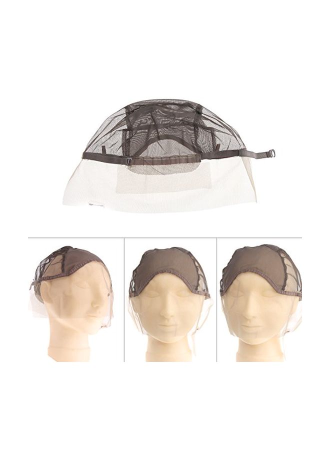 سينج إف إل تي دي غطاء شعر مستعار قابل للتعديل مزود بالدانتيل على الجهة الأمامية بني 23بوصة - Image 3