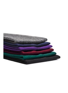 eBoot 6-Piece Cotton Elastic Headband Red/Purple/Green  - Image 5