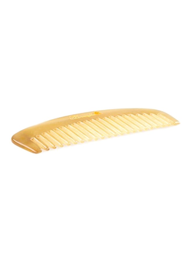 Wide Tooth Hair Comb Yellow 5inch - v1567597315/N29275900A_2