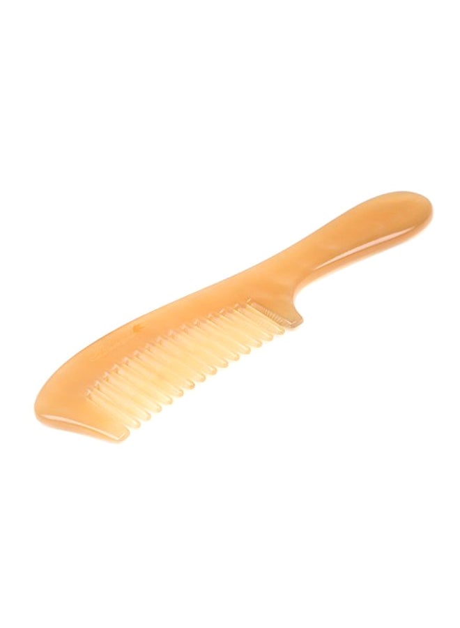 Breezelike Wide Tooth Detangling Comb Yellow 8inch - Image 2