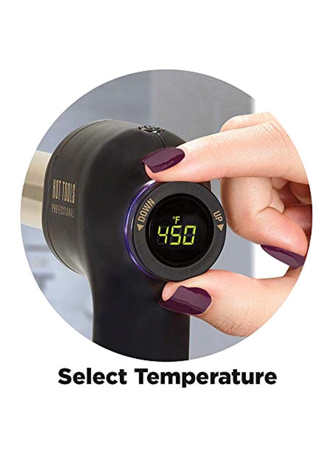 هوت تولز أداة تجعيد شعر حرارية احترافية ذهبي/ أسود - Image 4