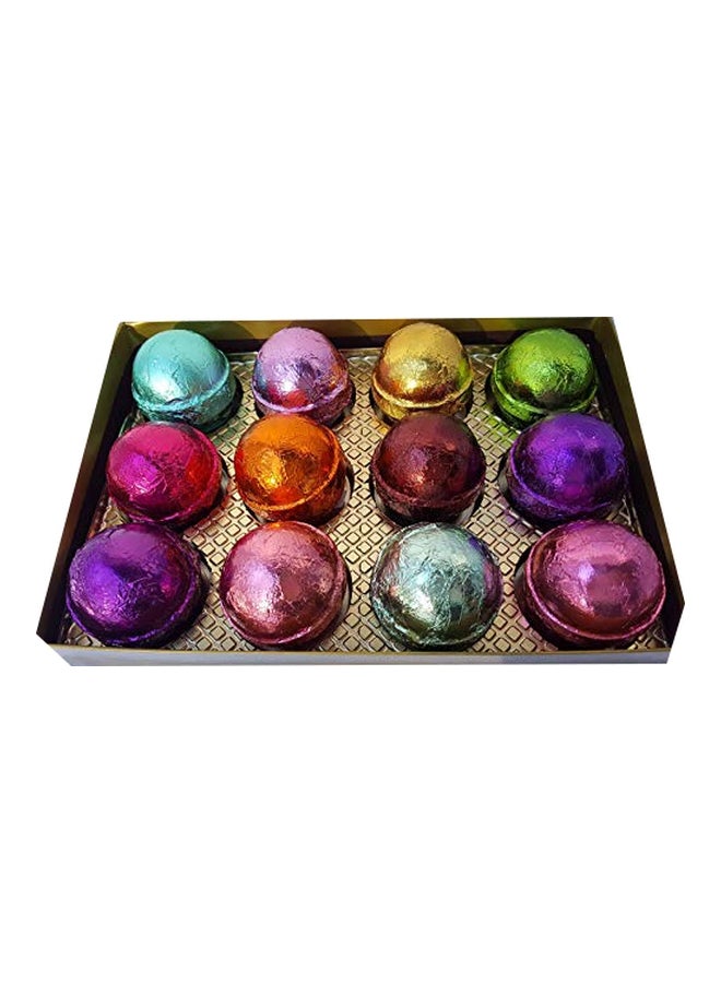 Spa Girl/Spa Pure 12-Piece Bath Bomb Blue/Purple/Gold  - Image 1