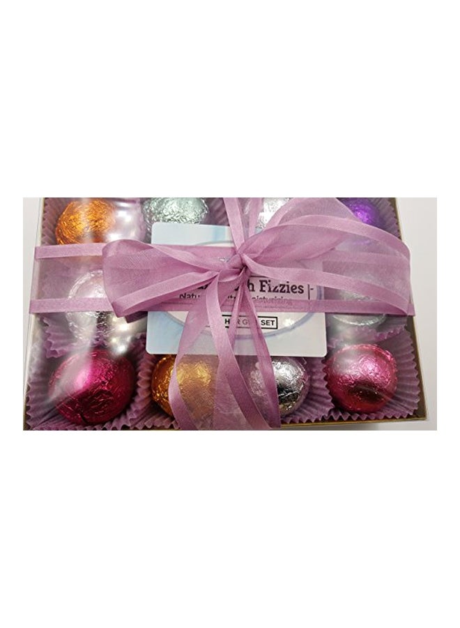 Spa Girl/Spa Pure 12-Piece Bath Bomb Blue/Purple/Gold  - Image 2