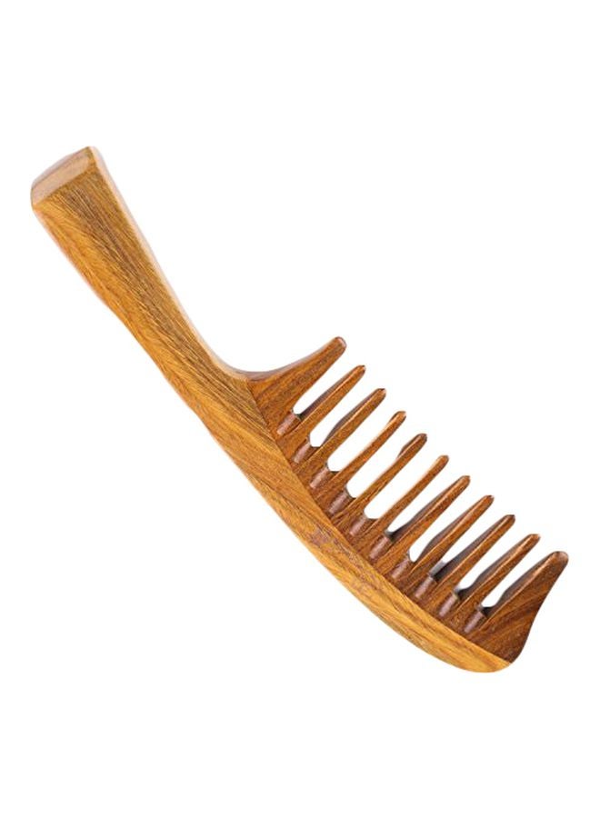 بريزلايك مشط شعر من الخشب بني 8بوصة - Image 1