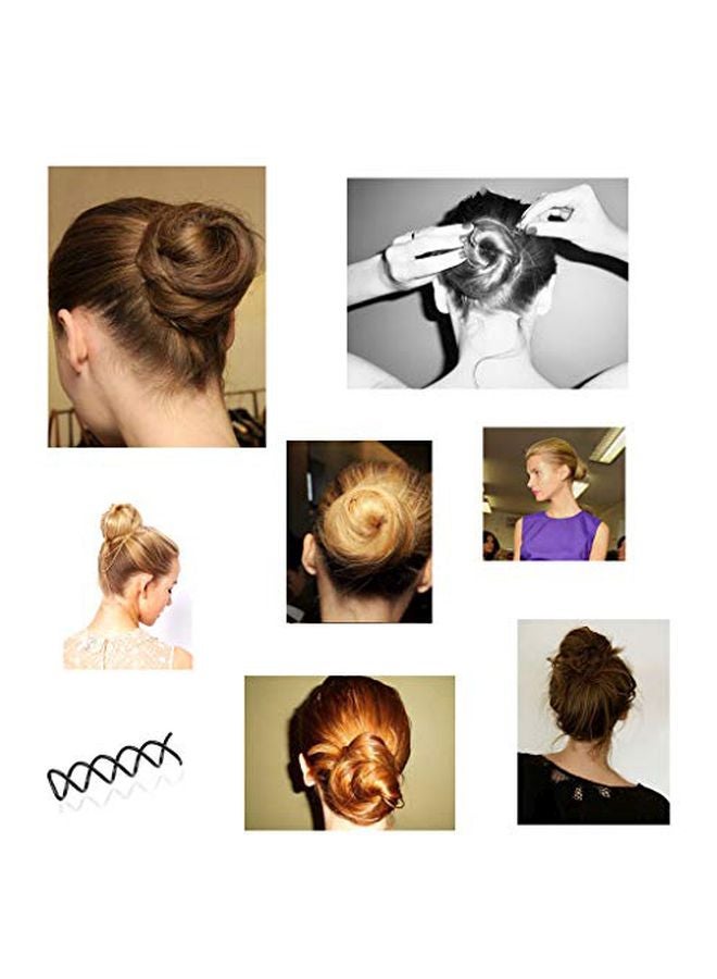 TTSAM 10-Piece Spiral Hairpin Black - Image 3