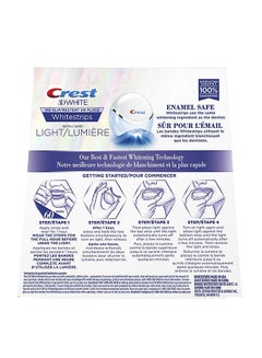 Crest 3D Teeth Whitening Strips With Light White 141grams  - Image 2