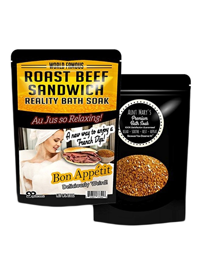 Gears Out Roast Beef Sandwich Bath Soak Yellow  - Image 1