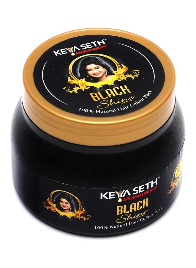 KEYA SETH AROMATHERAPY, DEVICE OF DROP Natural Hair Colour Pack Black 100grams  - Image 2