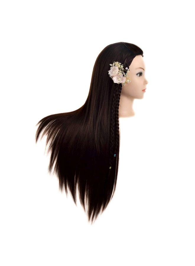Foreignholics Long Hair Extension Dark Brown 30inch - Image 3