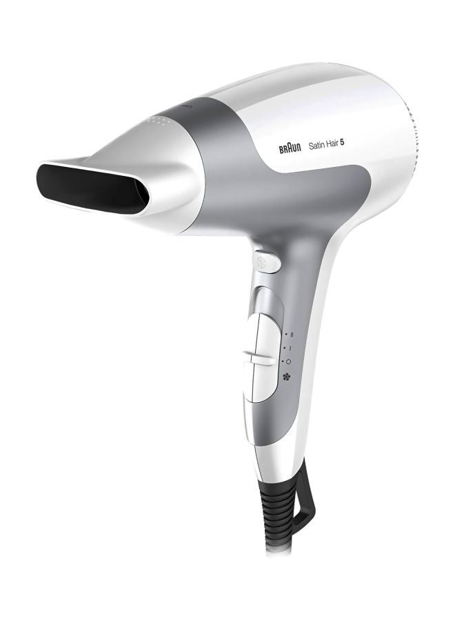 BRAUN Perfection Hair Dryer HD580 White/Grey - Image 1