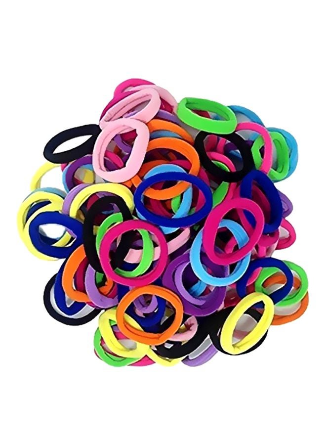 Delicate 200-Piece Elastic Band Set Multicolour 2.7cm - Image 1