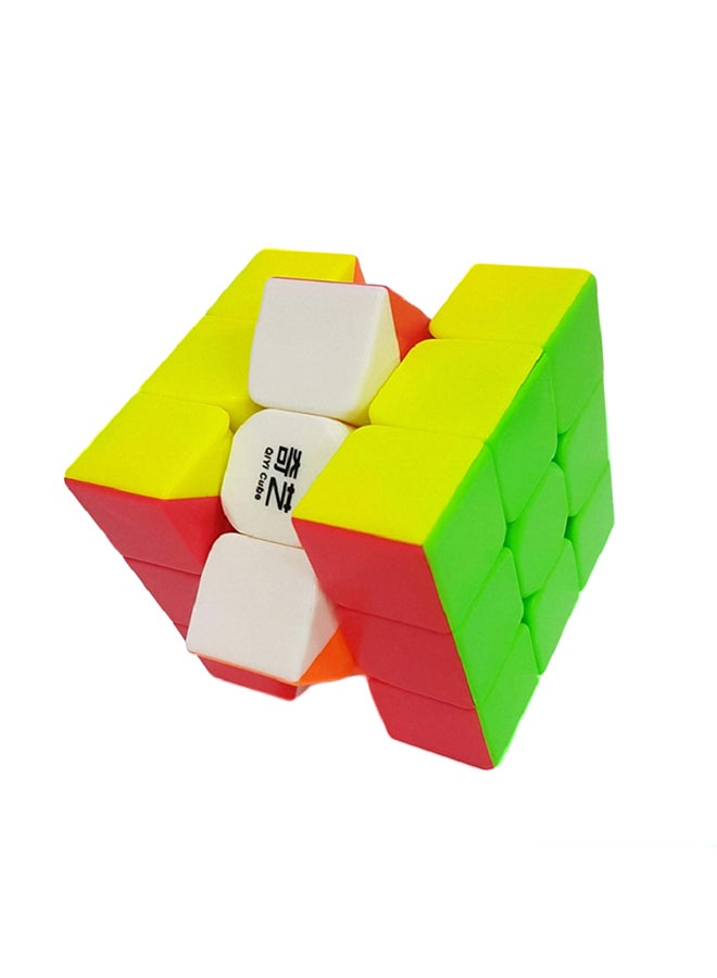 Motim 3x3 Qiyi Warrior Matt Finish Stickerless Magic Speed Cube  - Image 1