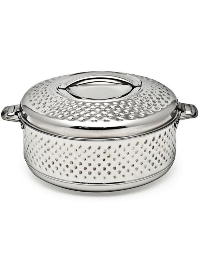 3-Piece Hot Pot Steel Set Silver - Image 3