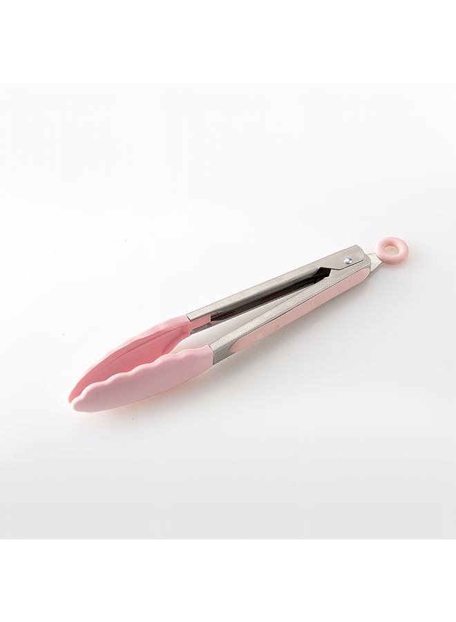 Generic 12 Piece Barreled Cooking Utensils Set With Wooden Handle Pink  - Image 4