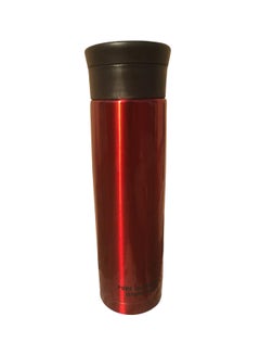 Pure Diamond Double Wall Stainless Steel Insulated Water Bottle Red 500ml 