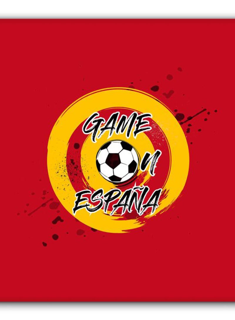 Stylizedd Game On Espana Designer Gaming Mousepad Red/Yellow/Black  - Image 2
