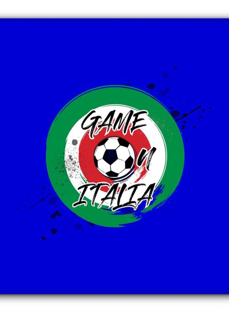 Stylizedd Game On Italia Designer Gaming Mousepad Blue/Green/White - Image 2