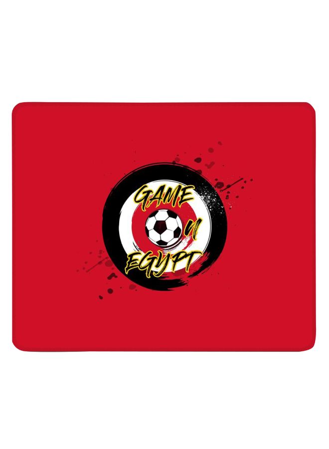 Stylizedd Game On Egypt Designer Gaming Mousepad Red/Black/White - Image 1