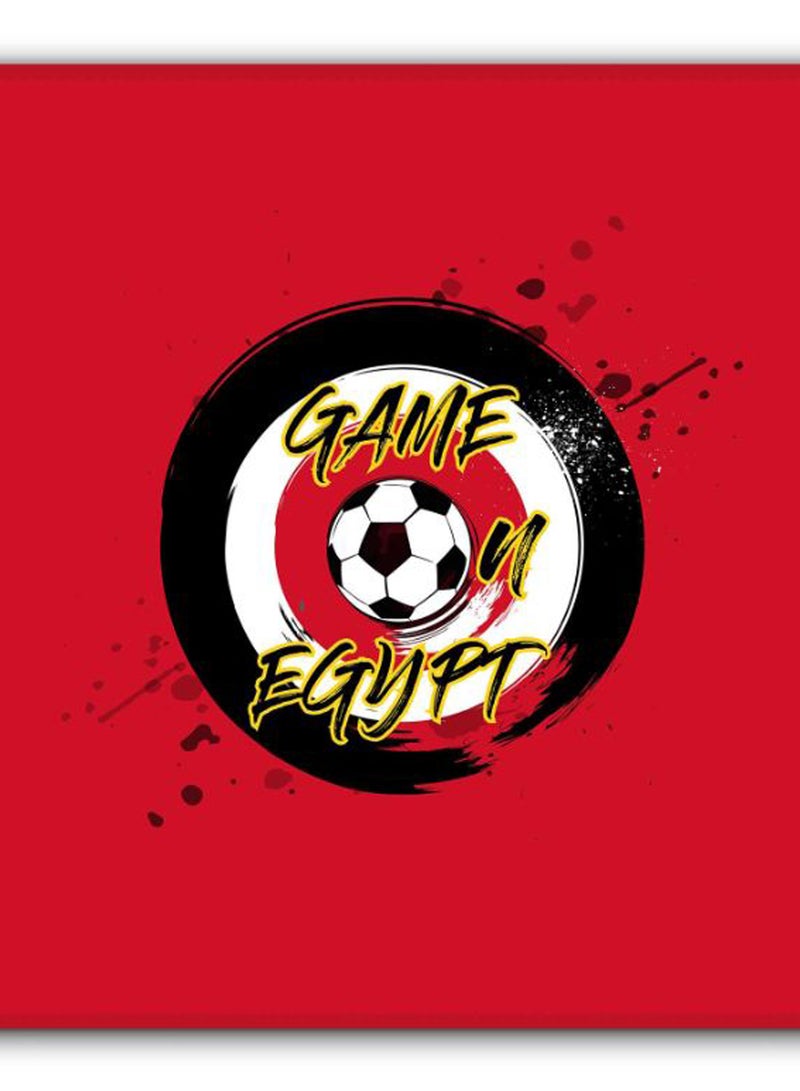 Stylizedd Game On Egypt Designer Gaming Mousepad Red/Black/White - Image 2