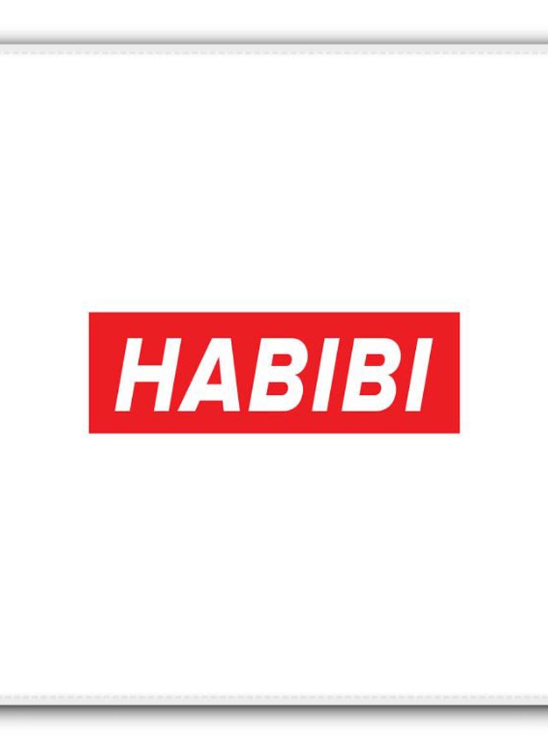 Stylizedd Habibi Designer Gaming Mousepad White - Image 2