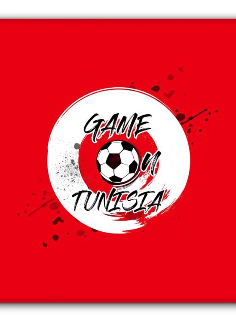 Stylizedd Game On Tunisia Designer Gaming Mousepad Red/White/Black - Image 2