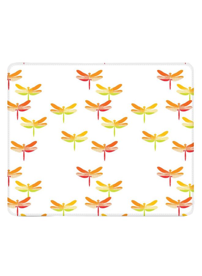 Stylizedd Firefly Designer Gaming Mousepad White/Green/Orange - Image 1