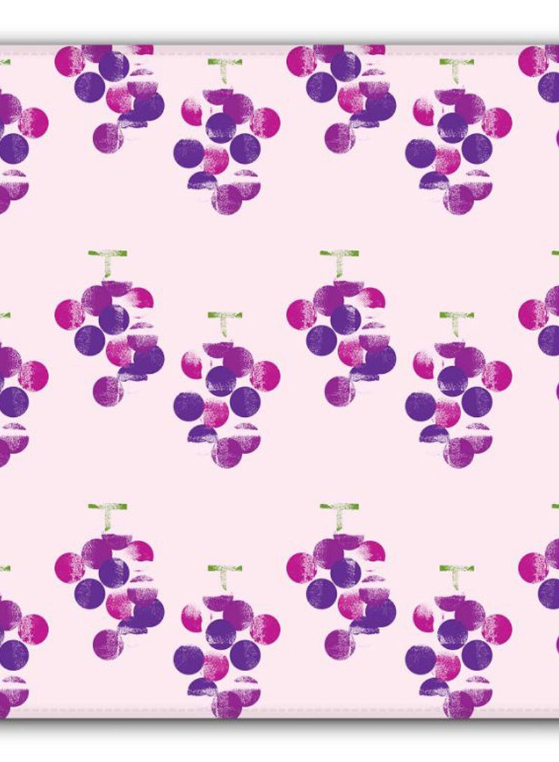 Stylizedd Hanging Grapes Designer Gaming Mousepad Light Pink/Purple - Image 2