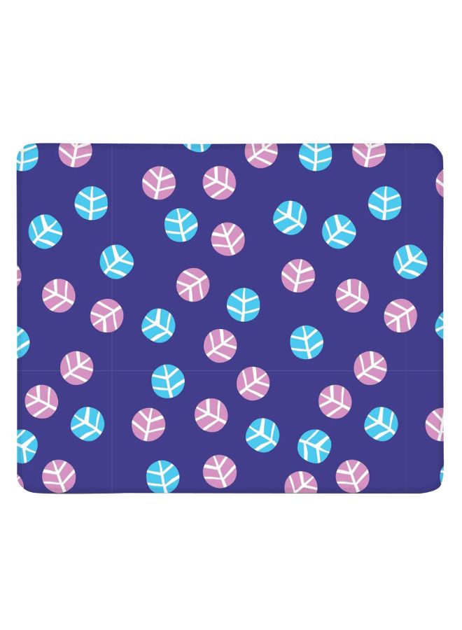 Stylizedd Bubbly Flakes Designer Gaming Mousepad Blue/Pink/White - Image 1