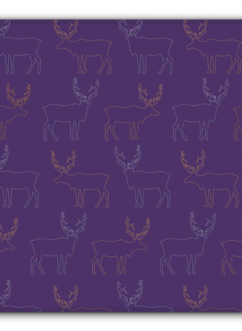 Stylizedd Moose Designer Gaming Mousepad Purple/Brown - Image 2