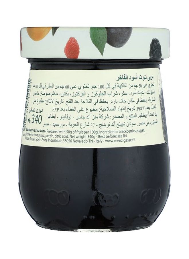 Prima Frutta Blackberries Jam 340grams - Image 2